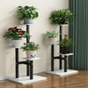 3 Tier Indoor Outdoor Plant Stand Flower Pot Display Metal Shelf Rack Home Décor
