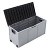 430L Outdoor Patio Deck Box Weather Resistant Storage Tools Bin Garden Container