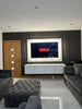 Media Wall Package With 2.4m unit and Tv Panel - Acoustic panels