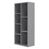 7 Cubes Tall Cabinet Bookcase Storage Rack Shelving Cupboard Unit Living Room