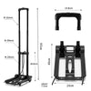 New Heavy Duty Folding Lightweight Hand Sack Trolley Cart Wheel Truck Barrow UK