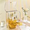 Desktop Storage Box Makeup Drawers Organizer Jewelry Cosmetic Case Dustproof