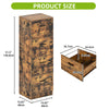 Lockable File Cabinet with 4 Drawers, Home Office Storage, 131cm Tall