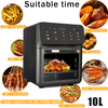 Air Fryer 16L Large Capacity Oven Multi 10-in-1 Healthy Frying Cooker Oil Free