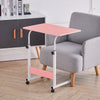 60cm Movable Laptop Table Standing Sofa Bed Notebook Study HeightAdjustable Desk