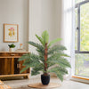 Artificial Faux Plants Tree In Pot Garden With Pot Indoor Outdoor Office Decor