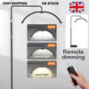 36W Half Moon LED Video Light Floor Fill Light Adjustable 3000K-6000K Brightness