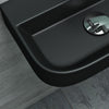 Countertop Basin Bathroom Sink Ceramic Rectangle Small Sink 380mm Wide