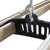 Clothes Airer Pulley Ceiling 6 Lath Hanging Traditional Mounted Dryer 1.2m Black