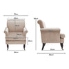 Occasional Velvet Fireside Armchair Single Sofa Padded Seat Tub Accent Chairs UK