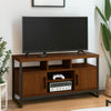 TV Stand Cabinet Storage Shelves Industrial TV Table Media Console Table Unit