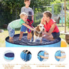 Large Pet Dog Bathtub Puppy Foldable Swimming Pool Portable Paddling Bath Blue