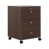 3/5 Drawer Mobile Filing Cabinets Printer Stand Pedestal Lockable Office Cabinet