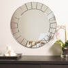 Modern Accent Mirror Wall Mounted Round Mirror Hallway Living Room Bedroom Decor