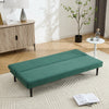 Sofa Bed Budget 3 Seater Fabric Folding Convertible Click Clack Couch Sofabed