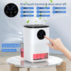 Dehumidifier for Home, 1.6L（54.11 oz) Dehumidifiers for Drying Clothes 24H Time