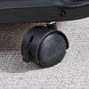 C Shaped Side Table with Wheels for Living Room Mobile Sofa Side End Tables