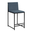 Dusk Rae Blue Velvet Set of 2 Barstools RRP £499