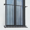 1000/1200/1400/1600/1800/2000/2200MM Juliet Balcony Wrought Iron Window Bars