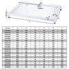 Sliding Shower Enclosure Door And Tray Bathroom Glass Cubicle With Side Panel