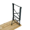 Folding Wooden Beer Table and Bench Set Garden Outdoor Bistro Bench Desk Chairs