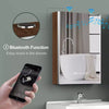 Illuminated LED Bathroom Mirror Cabinet Demister/Sensor/Bluetooth/Clock IP44