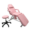 Massage Couch Bed SPA Salon Chair Therapy Table Adjustable Recliner W/Stool Set