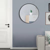 Gold Round Wall Hanging Mirror Make Up Hallway Bathroom Bedroom Home Decor