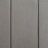 DOUBLE BED FRAME 4FT6 UPHOLSTERED PLATFORM WITH HEADBOARD AND SOLID WOODEN SLATS