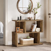Tribesigns Narrow Console Table, 2 Tier Storage End Side Table, 80x30x65 cm