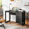 Home Office Writing Desk Computer Desk Simple Elegant Design-Black