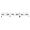 Gecheer TV Stand TV Unit Living Room Storage Furniture TV Cabinet White E2Y1