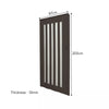 Internal Bi Folding Concertina Accordion Door PVC Sliding Divider Doors Bathroom