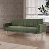 Sofa Bed Recliner 3 Seater Fabric Folding Convertible Click Clack Couch Sofabed