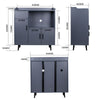 Modern Side Storage Cabinet Kitchen Dining Sideboard Wood Console Table Cupboard