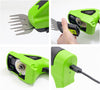 2 IN1 Cordless Hedge Trimmer Grass Shear Garden Handheld Hedge Shrub Cutter UK