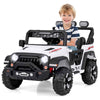 Kids Battery Powered Car Toy 12V Electric Ride on Car Truck-White