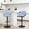 Set of 2 Barstool Kitchen Breakfast Swivel Pub Counter Gas Lift PU Leather Chair