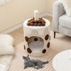 Bubble Tea Cat Tree Tower Cat Condo w/ Scratching Post Kitten Activity Center