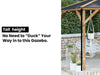 Bar Gazebo 4m x 3m Pressure Treated Wood Garden Shelter Roof Shingles Utopia
