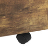 Mobile File Cabinet pedestal Storage with 3 Drawers Lockable Casters Under Desk