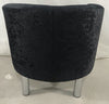 Black Velvet Arm Chair Tub Chair Lounge Armchair Occasional Accent Sofa Chair UK
