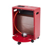 4.2KW PORTABLE FIRE CALOR GAS HEATER LPG CABINET BUTANE REGULATOR HOSE CASTORS