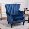 Luxury Occasional Velvet Sofa Couch Chair Seat Armchair Recliner Accent Chair UK