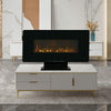 Electric Wall Mounted/Free Standing LED Fireplace 7 Colour Flames Fire Heater UK