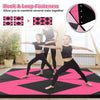 Folding Gymnastics Mat 4-Fold Exercise Mat Lightweight Yoga Mat Gym Fitness