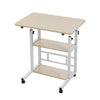 Height Adjustable Mobile Notebook Computer Desk Laptop Table Sofa Bed Tray Stand