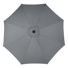 XL 3M Round Outdoor Parasol Tiltable Canopy Garden Patio Umbrella Sun Shelter