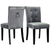 2/4 Bar Stools High Counter Breakfast Chair Velvet Upholstered Backrest Pub Seat