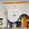 Modern Planet Earth Balls Globe Ceiling Pendant Light Shade Lampshade LED Bulb